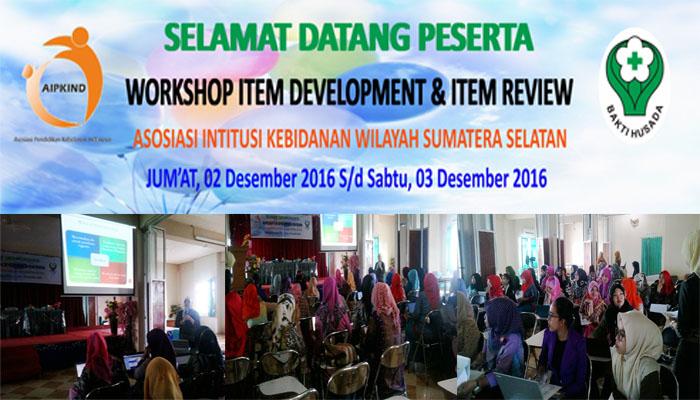 Workshop Item Development & Item Review Soal